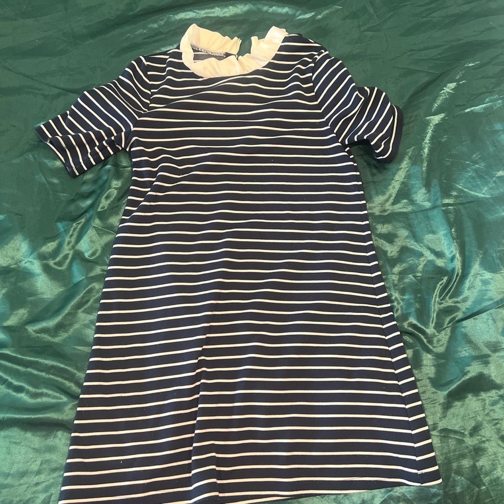 Preppy Mini Dress - Navy - Sugar